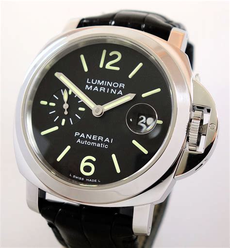 panerai pam00601|Panerai luminor marina automatic pam104.